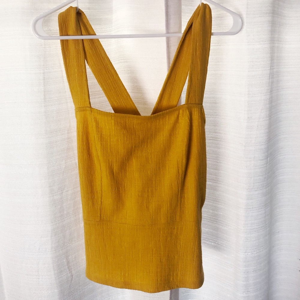 Anthropologie Cross Back Tank Top